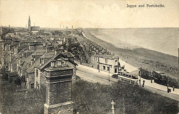 Postcard of Joppa and Portobello - Publisher not known