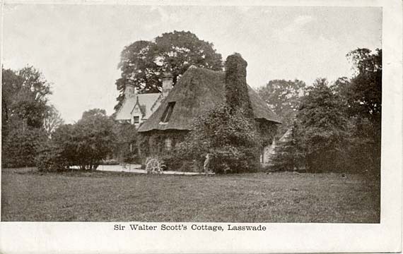 Around Edinburgh  -  Lasswade  -   Walter Scott's Cottage