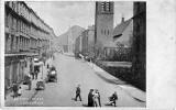 Looking along Lutton Place to St Leonard's Parish Church