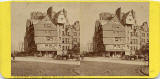 Stereo View by Archibald Burns  -  Head of West Bow, Edinburgh