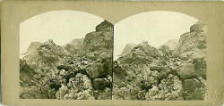 Stereoview of Inchkeith by Archibald Burns