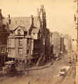 Stereoscopic View by Archibald Burns  -  John Knox House in the Royal Mile