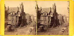Stereoscopic Views by Archibald Burns  -  John Knox House in the Royal Mile