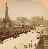 Stereo view by Kilburn  -  Waverley Bridge