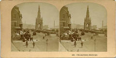 Stereo view by Kilburn Brothers  -  Princes Street