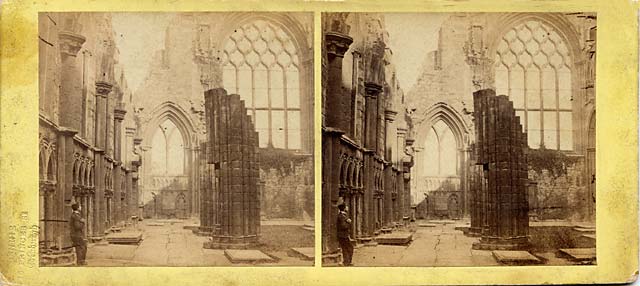 Stereo View of Holyrood Chapel