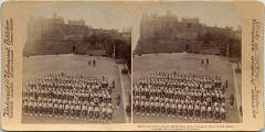 Stereo View of Dean Bridge over the Water of Leith, near the West End of Princes Street -  Underwood & Underwood