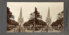 Stereoscopic Views  -  The Waverley Series  -  The Scott Monument