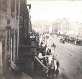 Enlargement of a GW Wilson stereo card - Princes Street  -  An instantaneous view taken in 1859