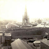 Enlargement of a stereo view by G W Wilson  -  An instantaneous view of 'Royal Albert' in the Firth of Forth