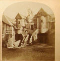The Right hand image from a stereo pair of White Horse Close  -  Photographer not known