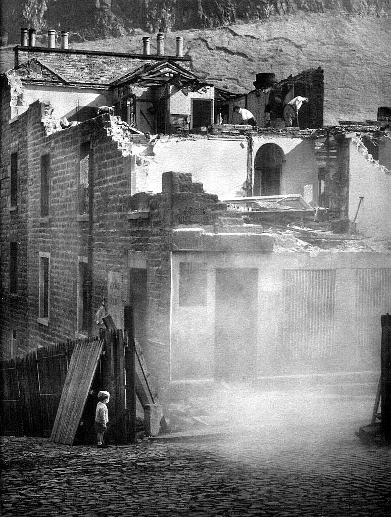 Pleasance  -  Demolition, around 1960