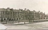 Looking to the SW from East William Street (now demolished) towards the backs of the houses at NOs 1-12 East Thomas Street