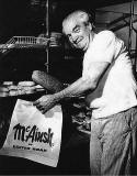 James McAinsh at his Easter Road bakery
