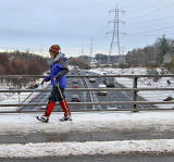 Edinburgh Bypass from Torphin Road,  December 2009