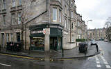 Hutton's Shoe Repair Shop, 11 Elgin Terrace on the corner of Edina Street