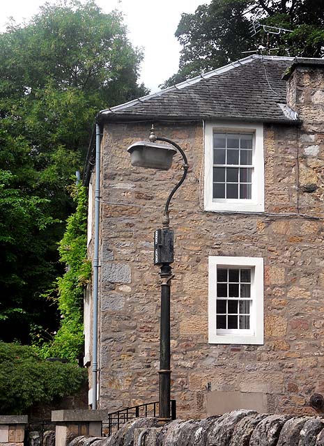 Lamp Post in Ellen's Glen Loan, Gilmerton, Edinburgh