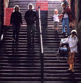 Fleshmarket Close  -  Descending the Stairs