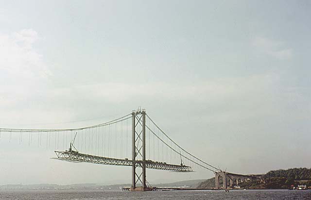 The Froth Road Bridge under construction  -  June 1963