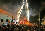 Edinburgh's Hogmanay  -  'The Night Afore'  -  Street Theatre in George Street