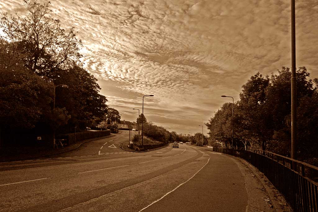 Granton Road - Looking NW towards Granton Square