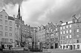 Looking up West Bow towards Victoria Street from the East End of the Grassmarket