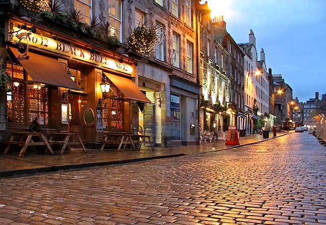 The North Side of the Grassmarket - November 2007