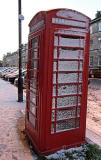 Telephone Kiosk in Great King Street, close to the junction with Dundas Street - November 2010