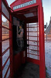 Telephone Kiosk in Great King Street, close to the junction with Dundas Street - November 2010