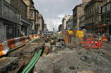 Road works in Hanover Street  -  July 2009