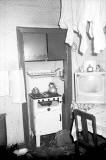 Dumbiedykes Survey Photograph - 1959  -  The kitchen at No 5 Heriot Mount