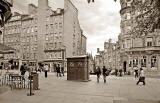 Police Box in the High Street - part of Edinburgh's Royal Mile