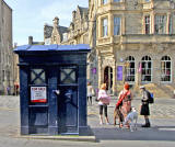 Police Box in the High Street - part of Edinburgh's Royal Mile