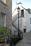 Lamp Post at the east end of High Street, South Queensferry -  looking east  -  2011
