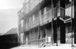 Photograph oh Holyrood Square, Dumbiedykes, Edinburgh, provided by Isa Paulin, Cheshire, formerly of Dumbiedykes