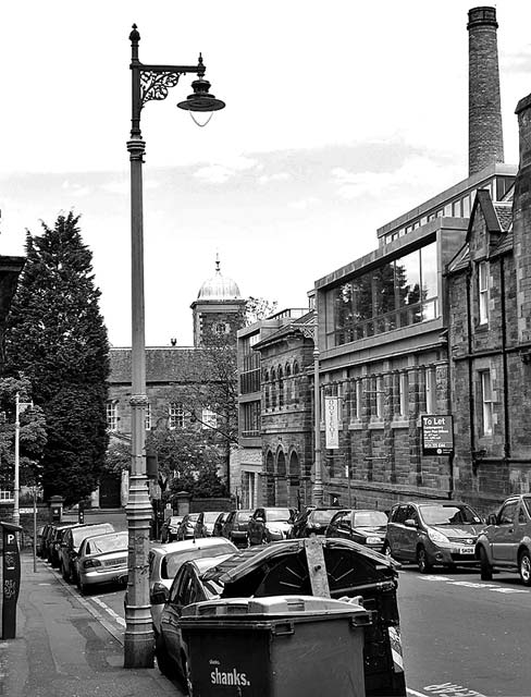 Infirmary Street Lamp Posts, 2009