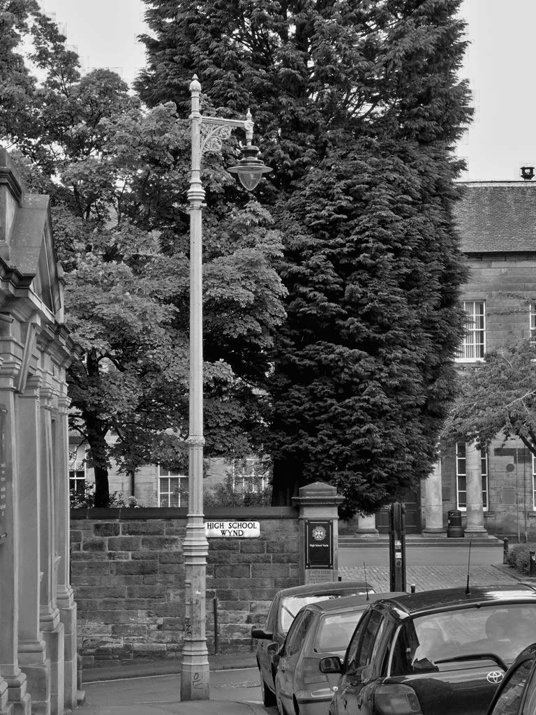 Infirmary Street Lamp Posts, 2009