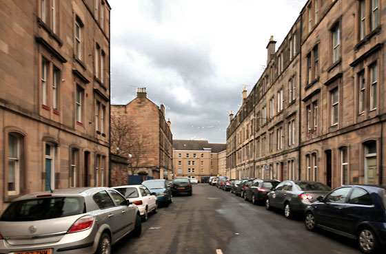 Jameson Street, off Leith Walk - March 2013
