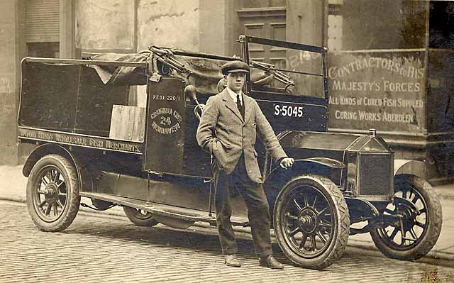 Jeffrey Street  -  Wood Brothers' fish delivery van