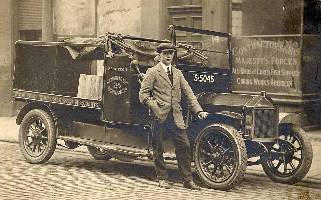 Jeffrey Street  -  Wood Brothers' fish delivery van