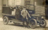 Jeffrey Street  -  Wood Brothers' mail delivery van