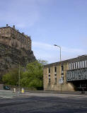 Photograph by Sarah Dalrymple, Edinburgh  -  2007  -  Johnston Terrace and Edinburgh castle