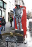 Lawnmarket  -  Grey Man and Birds  -  Edinburgh Festival Fringe 2011