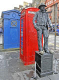 Lawnmarket  -  Grey Man and Birds  -  Edinburgh Festival Fringe 2011