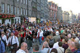 Clan Parade from Holyrood Park to Edinburgh Castle Esplanade  -  July 25, 2009
