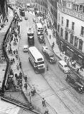 Leith Street  -  before the building of the King James Hotel and the St James Shopping Centre