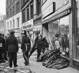 Leith Street - Fire at Neville Reed, 1966