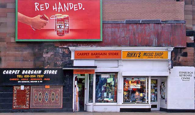 Edinburgh Shops  -  102+104 Leith Walk  - 1998