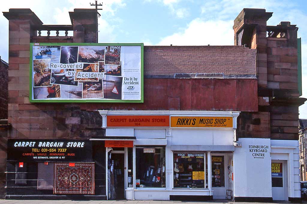 Edinburgh Shops  -  102+104 Leith Walk  -  1992