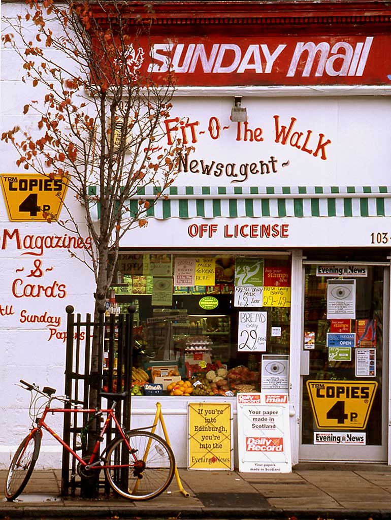 Edinburgh Shops  -  103 Leith Walk  - 1995